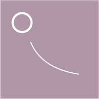 Our Vision Graphic of circles on a pink background