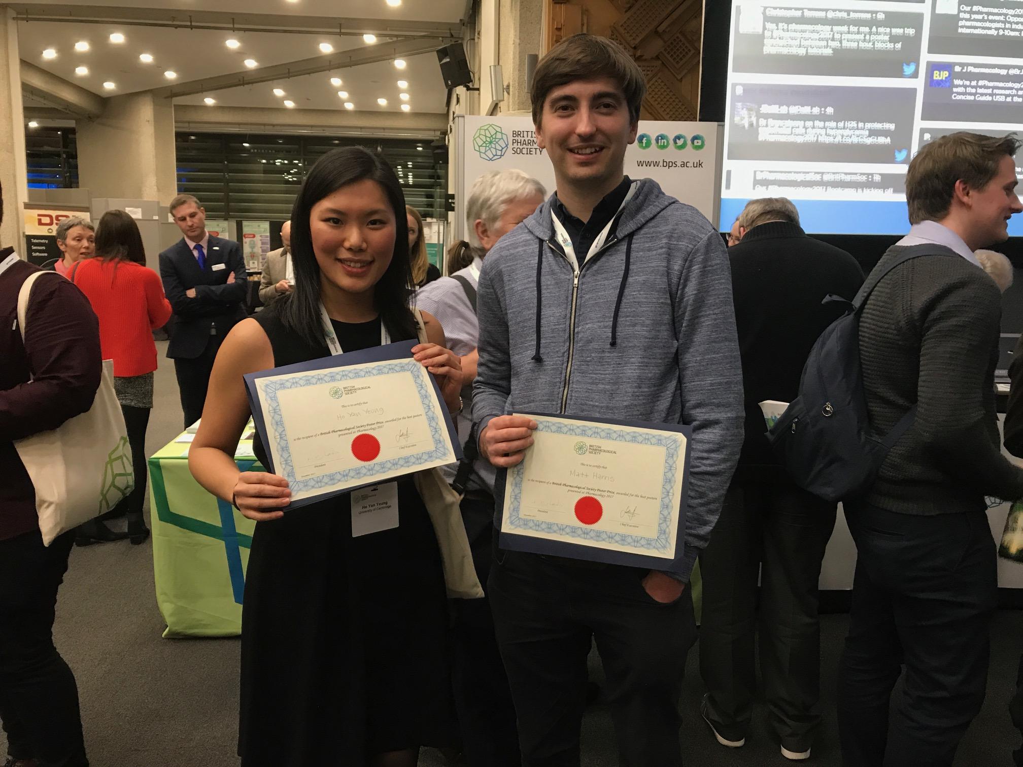 BPS 2017 Poster prizes