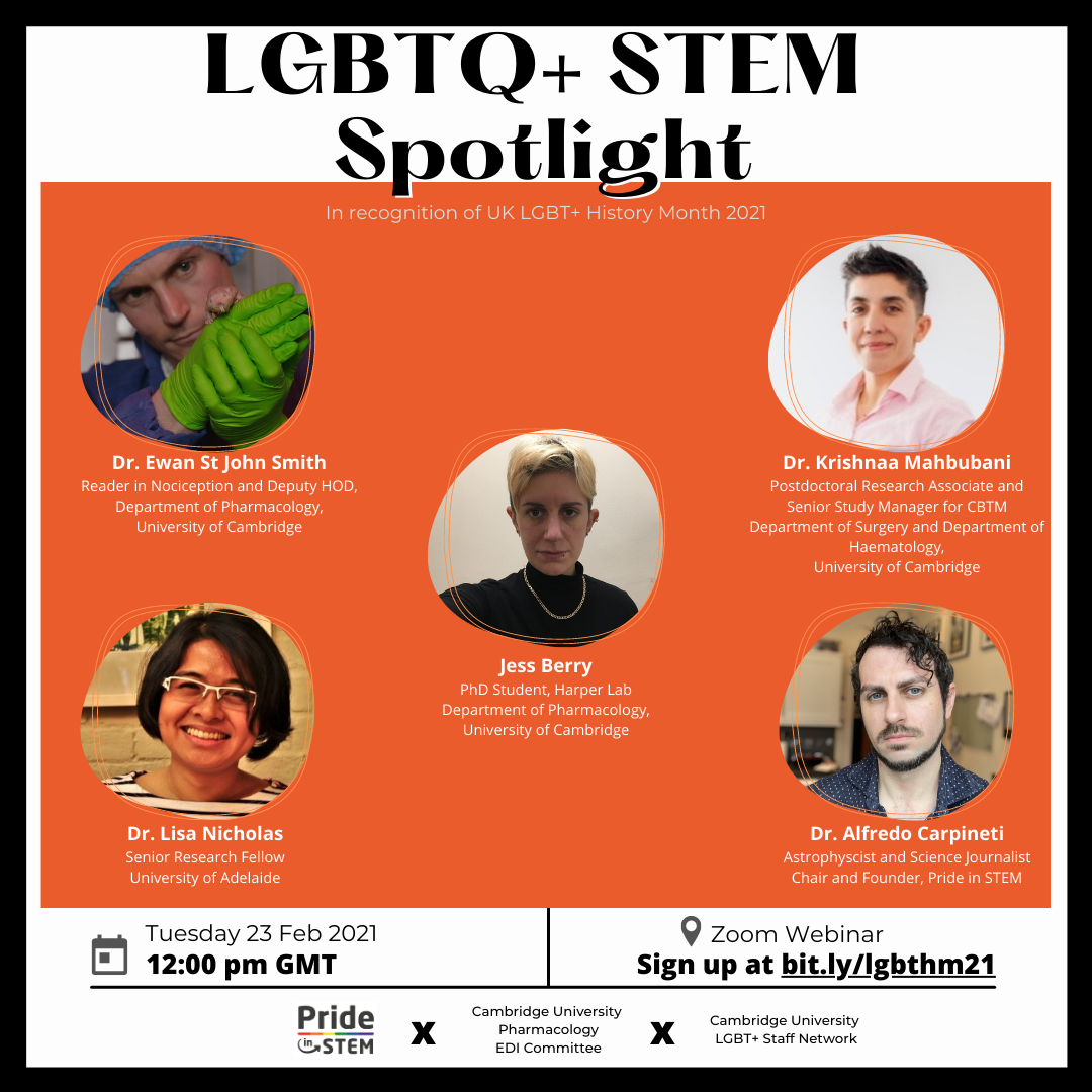 LGBTQ+ STEM Spotlight Webinar